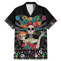 Mexican La Catrina Family Matching Mermaid Dress and Hawaiian Shirt Viva Mexico Dia De Muertos - Wonder Print Shop