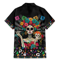 Mexican La Catrina Family Matching Mermaid Dress and Hawaiian Shirt Viva Mexico Dia De Muertos - Wonder Print Shop