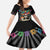 Mexican La Catrina Family Matching Off Shoulder Maxi Dress and Hawaiian Shirt Viva Mexico Dia De Muertos - Wonder Print Shop