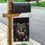 Mexican La Catrina Garden Flag Viva Mexico Dia De Muertos - Wonder Print Shop