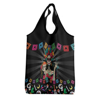 Mexican La Catrina Grocery Bag Viva Mexico Dia De Muertos - Wonder Print Shop