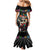 Mexican La Catrina Mermaid Dress Viva Mexico Dia De Muertos - Wonder Print Shop