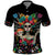 Mexican La Catrina Polo Shirt Viva Mexico Dia De Muertos - Wonder Print Shop