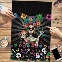 Mexican La Catrina Puzzle Viva Mexico Dia De Muertos - Wonder Print Shop