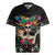 Mexican La Catrina Rugby Jersey Viva Mexico Dia De Muertos - Wonder Print Shop