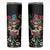 Mexican La Catrina Skinny Tumbler Viva Mexico Dia De Muertos - Wonder Print Shop