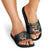 Mexican La Catrina Slide Sandals Viva Mexico Dia De Muertos - Wonder Print Shop