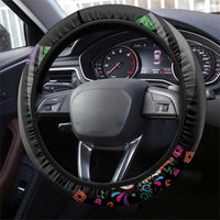 Mexican La Catrina Steering Wheel Cover Viva Mexico Dia De Muertos - Wonder Print Shop