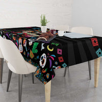 Mexican La Catrina Tablecloth Viva Mexico Dia De Muertos - Wonder Print Shop