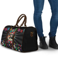 Mexican La Catrina Travel Bag Viva Mexico Dia De Muertos - Wonder Print Shop