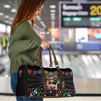 Mexican La Catrina Travel Bag Viva Mexico Dia De Muertos - Wonder Print Shop