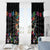 Mexican La Catrina Window Curtain Viva Mexico Dia De Muertos - Wonder Print Shop