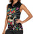 Mexican La Catrina Women Sleeveless Polo Shirt Viva Mexico Dia De Muertos - Wonder Print Shop