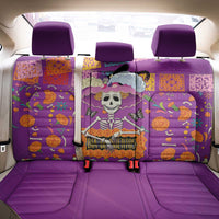 Dia De Muertos Mexico Back Car Seat Cover La Calavera Catrina - Wonder Print Shop