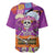 Dia De Muertos Mexico Baseball Jersey La Calavera Catrina - Wonder Print Shop