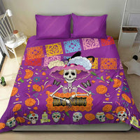 Dia De Muertos Mexico Bedding Set La Calavera Catrina - Wonder Print Shop