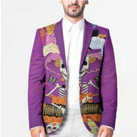 Dia De Muertos Mexico Blazer La Calavera Catrina - Wonder Print Shop