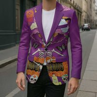 Dia De Muertos Mexico Blazer La Calavera Catrina - Wonder Print Shop