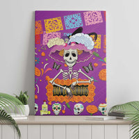 Dia De Muertos Mexico Canvas Wall Art La Calavera Catrina - Wonder Print Shop