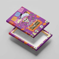 Dia De Muertos Mexico Canvas Wall Art La Calavera Catrina - Wonder Print Shop