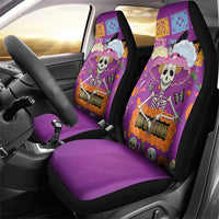 Dia De Muertos Mexico Car Seat Cover La Calavera Catrina - Wonder Print Shop