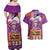 Dia De Muertos Mexico Couples Matching Off Shoulder Maxi Dress and Hawaiian Shirt La Calavera Catrina - Wonder Print Shop