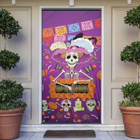Dia De Muertos Mexico Door Cover La Calavera Catrina - Wonder Print Shop