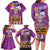 Dia De Muertos Mexico Family Matching Long Sleeve Bodycon Dress and Hawaiian Shirt La Calavera Catrina - Wonder Print Shop