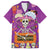 Dia De Muertos Mexico Family Matching Off The Shoulder Long Sleeve Dress and Hawaiian Shirt La Calavera Catrina - Wonder Print Shop