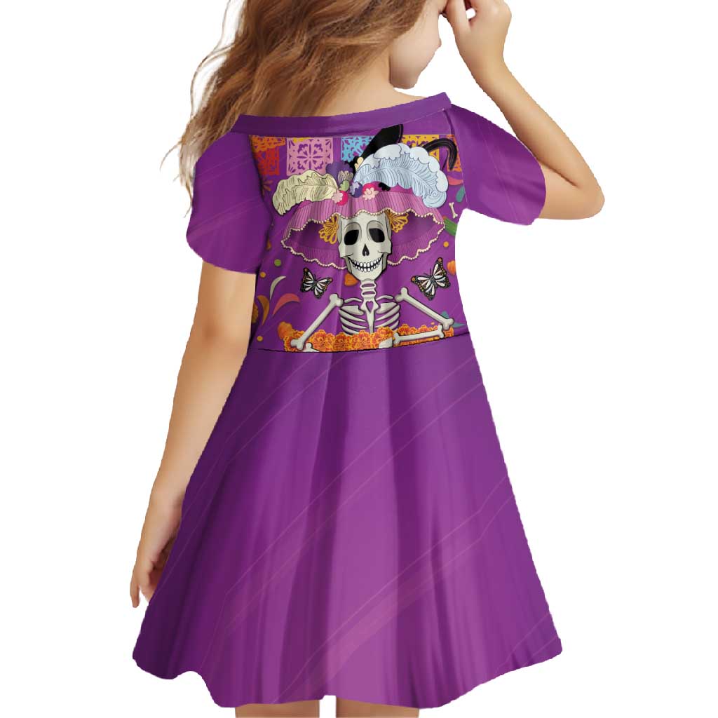 Dia De Muertos Mexico Family Matching Off Shoulder Maxi Dress and Hawaiian Shirt La Calavera Catrina - Wonder Print Shop