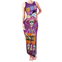 Dia De Muertos Mexico Family Matching Tank Maxi Dress and Hawaiian Shirt La Calavera Catrina - Wonder Print Shop