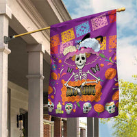Dia De Muertos Mexico Garden Flag La Calavera Catrina - Wonder Print Shop