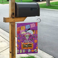 Dia De Muertos Mexico Garden Flag La Calavera Catrina - Wonder Print Shop