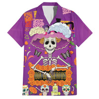 Dia De Muertos Mexico Hawaiian Shirt La Calavera Catrina - Wonder Print Shop