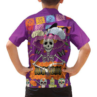 Dia De Muertos Mexico Hawaiian Shirt La Calavera Catrina - Wonder Print Shop