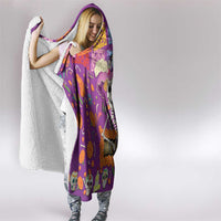 Dia De Muertos Mexico Hooded Blanket La Calavera Catrina - Wonder Print Shop