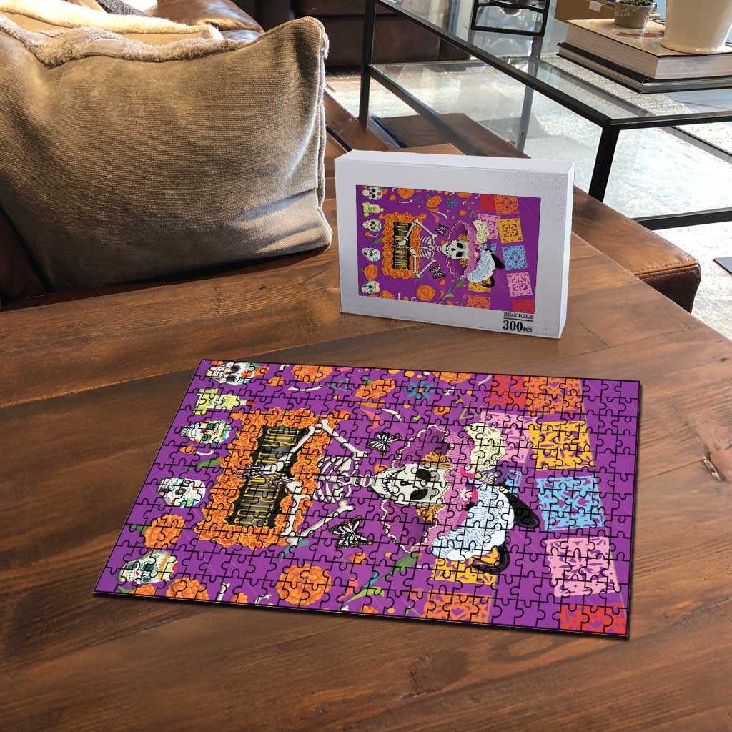 Dia De Muertos Mexico Puzzle La Calavera Catrina - Wonder Print Shop