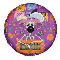 Dia De Muertos Mexico Spare Tire Cover La Calavera Catrina - Wonder Print Shop