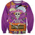 Dia De Muertos Mexico Sweatshirt La Calavera Catrina - Wonder Print Shop