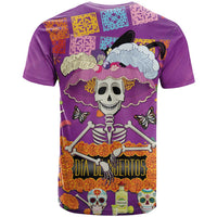 Dia De Muertos Mexico T Shirt La Calavera Catrina - Wonder Print Shop