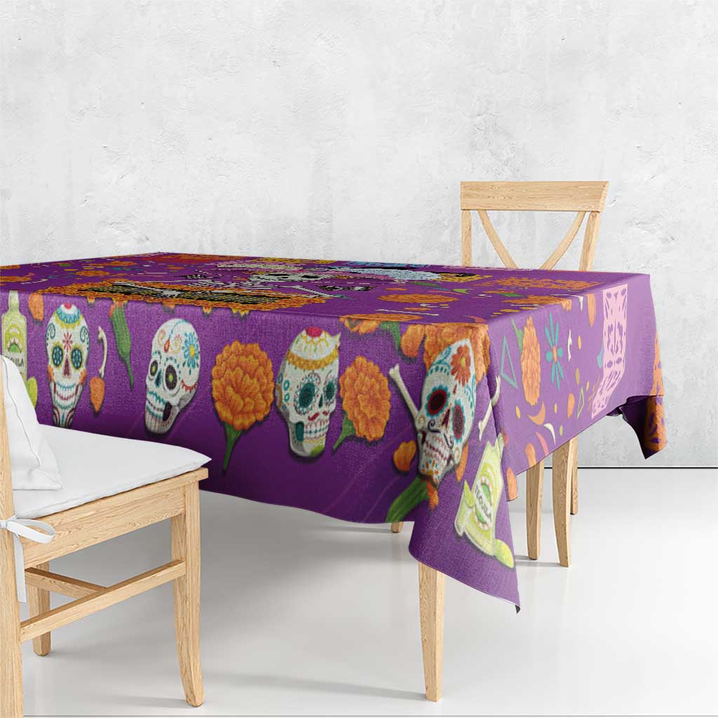 Dia De Muertos Mexico Tablecloth La Calavera Catrina - Wonder Print Shop