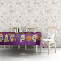 Dia De Muertos Mexico Tablecloth La Calavera Catrina - Wonder Print Shop