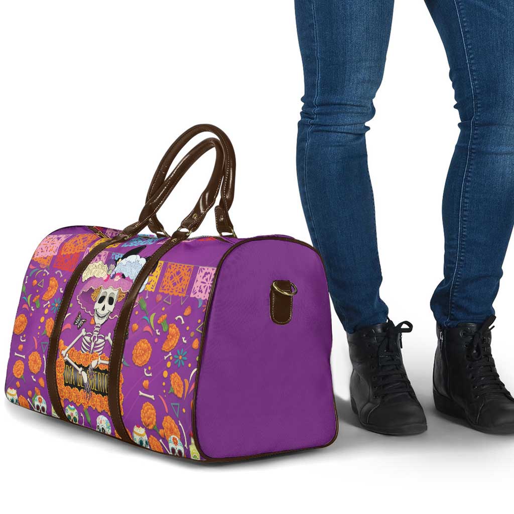 Dia De Muertos Mexico Travel Bag La Calavera Catrina - Wonder Print Shop