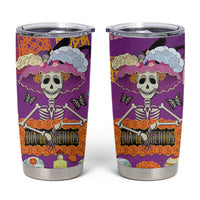 Dia De Muertos Mexico Tumbler Cup La Calavera Catrina - Wonder Print Shop