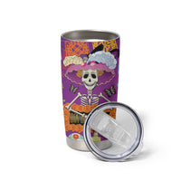 Dia De Muertos Mexico Tumbler Cup La Calavera Catrina - Wonder Print Shop