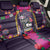 Mexico Day Of The Dead Back Car Seat Cover Cat Skeleton Dia De Los Meowtos - Wonder Print Shop