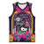 Mexico Day Of The Dead Basketball Jersey Cat Skeleton Dia De Los Meowtos - Wonder Print Shop