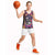 Mexico Day Of The Dead Basketball Jersey Cat Skeleton Dia De Los Meowtos - Wonder Print Shop