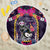 Mexico Day Of The Dead Beach Blanket Cat Skeleton Dia De Los Meowtos - Wonder Print Shop