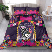 Mexico Day Of The Dead Bedding Set Cat Skeleton Dia De Los Meowtos - Wonder Print Shop